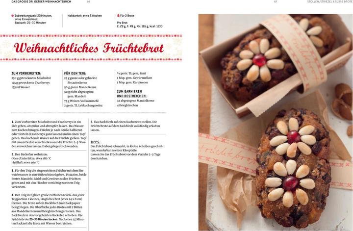 Immagine prodotto Dr. Oetker Das grosse Weihnachtsbuch (Tedesco, 2019)