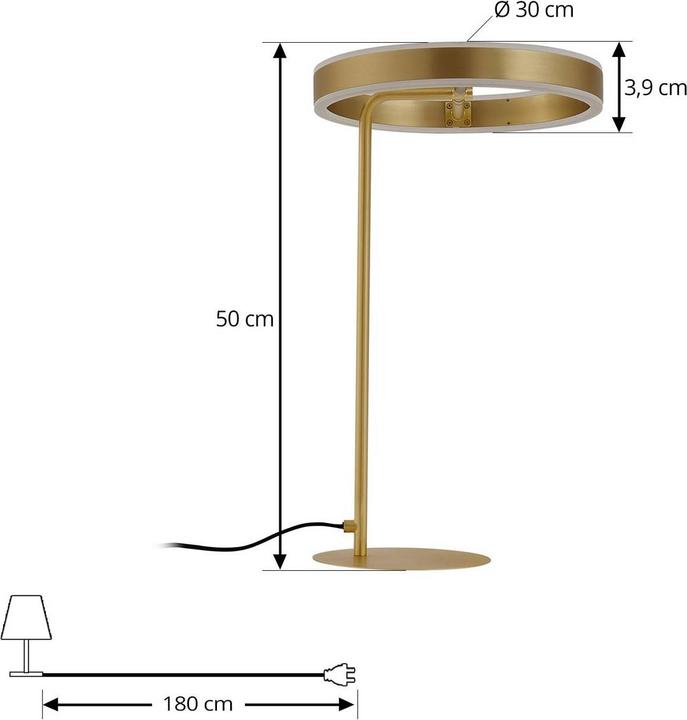 Actual product image Lucande Yekta (1030 lm)