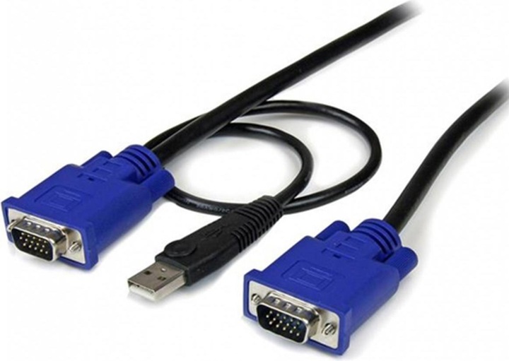 Image du produit StarTech 15 FT 2-IN-1 CÂBLE USB KVM