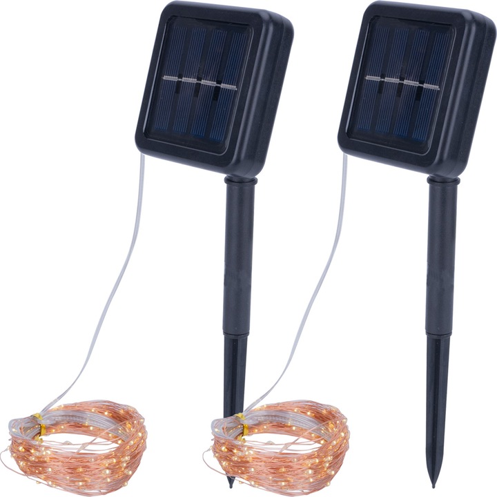 Immagine prodotto Casativo Set di 2 luci fiabesche in filo di rame (0.19 m)