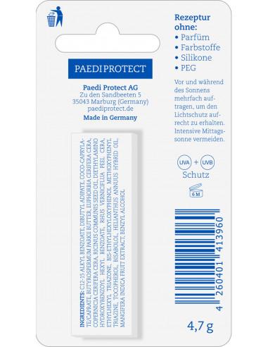 Produktbild Paediprotect Lippen-Pflegestift LSF 15 50 ml (Lippenpflege Stick, 50 ml)