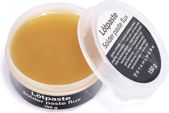 Actual product image Stahlwerk Soldering accessories set with soldering iron tip cleaner, soldering paste & soldering paste (Soldering bit)