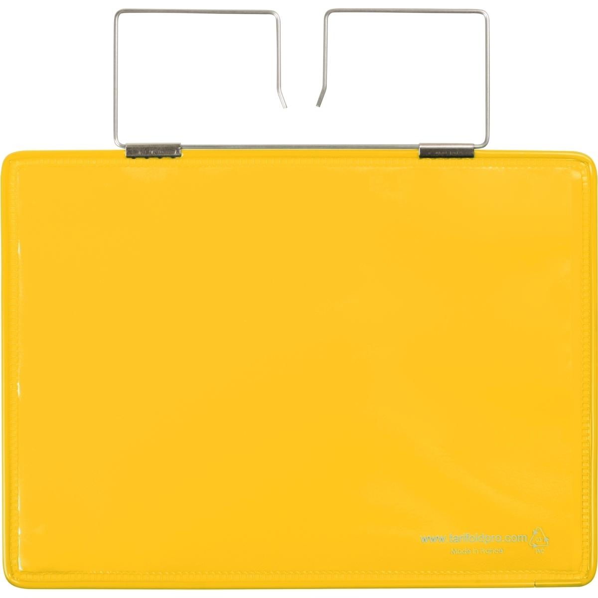 Tarifold, Informationsschild, Kennzeichnungshülle 165244 A5 quer PVC ge 10 St./Pack.