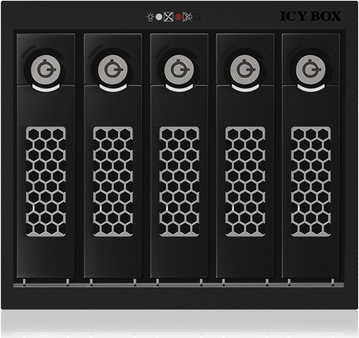 Actual product image Icy Box Backplane module IB-555SSK