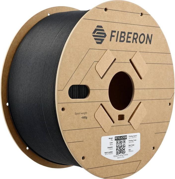 Image du produit Polymaker PETG-RCF08 1,75mm BLACK 3kg (PETG, 1.75 mm, 3000 g)