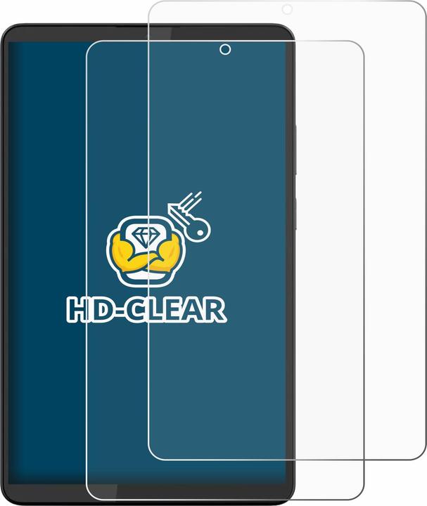 Produktbild BROTECT Schutzfolie für Lenovo Tab One 8.7" Displayschutz Displayschutzfolie Folie Klar Transparent (2 Stk., Lenovo Tab One)