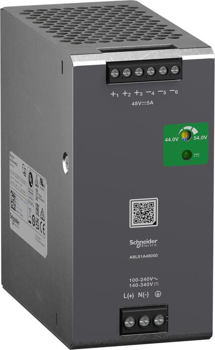 Produktbild Schneider Spannungsversorgung, Modicon ABLS, Optimum, getaktet, 1-phasig, 100-240V AC, 48V DC, 5A, 240W ABLS1A
