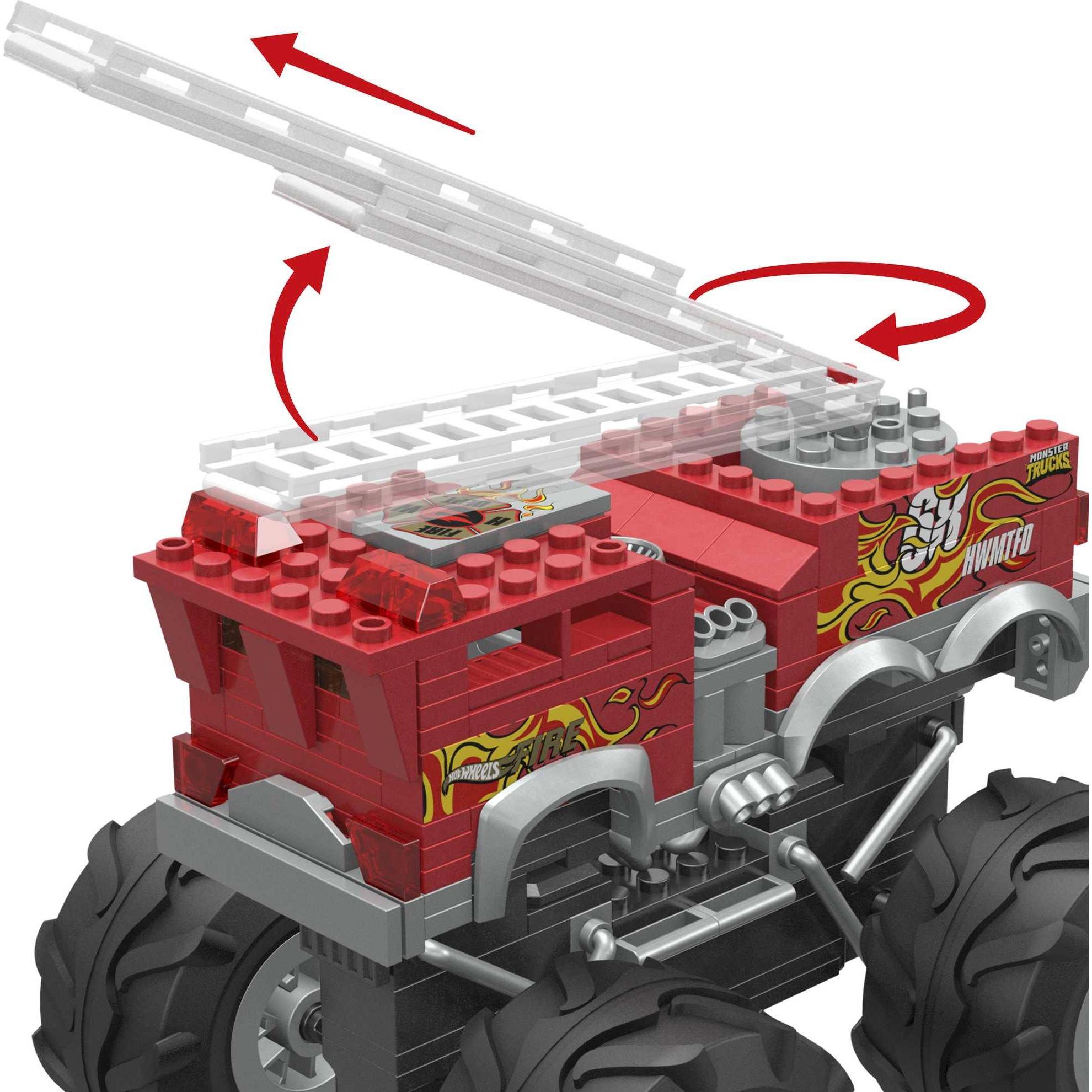 Mega Construx Construx 5 Alarm Monster Truck & ATV