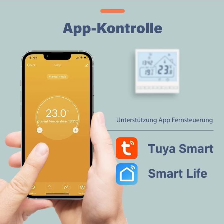 Produktbild Beok controls WiFi Thermostat für Fussbodenheizung