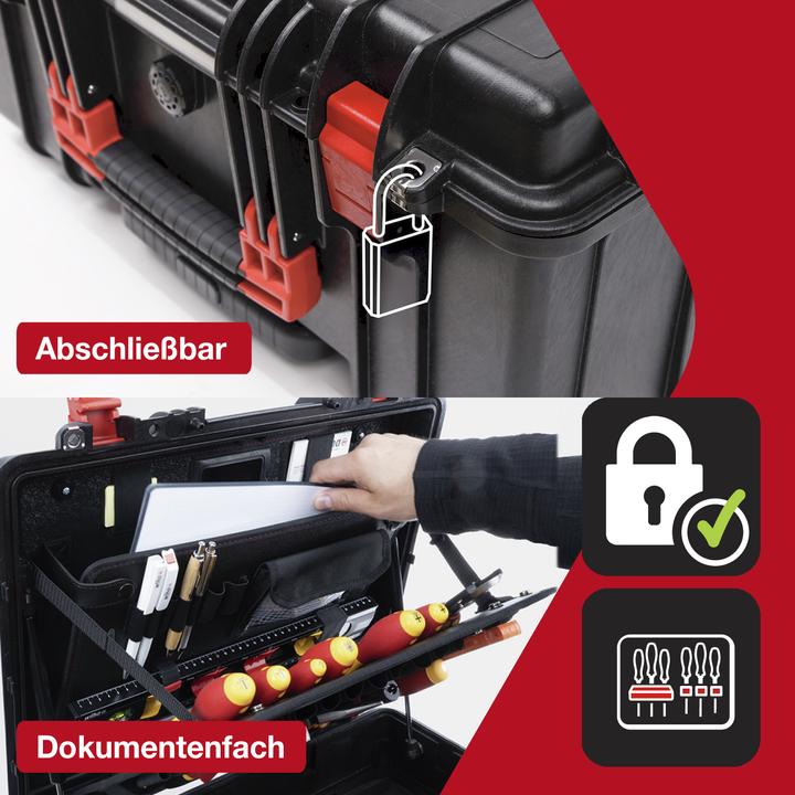Produktbild Wiha Werkzeugkoffer XL2 Trolley electr 60tlg (60 Teile)