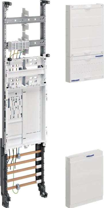 Hager Komplettfeld univers Z 1 Zählerplatz BKE-I H 1050mm 1-feldig