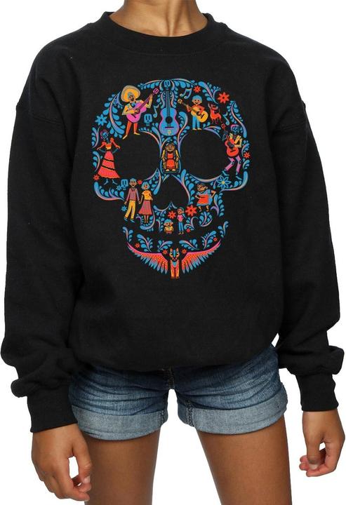 Produktbild Disney Coco Skull Pattern Sweatshirt Mädchen (116)