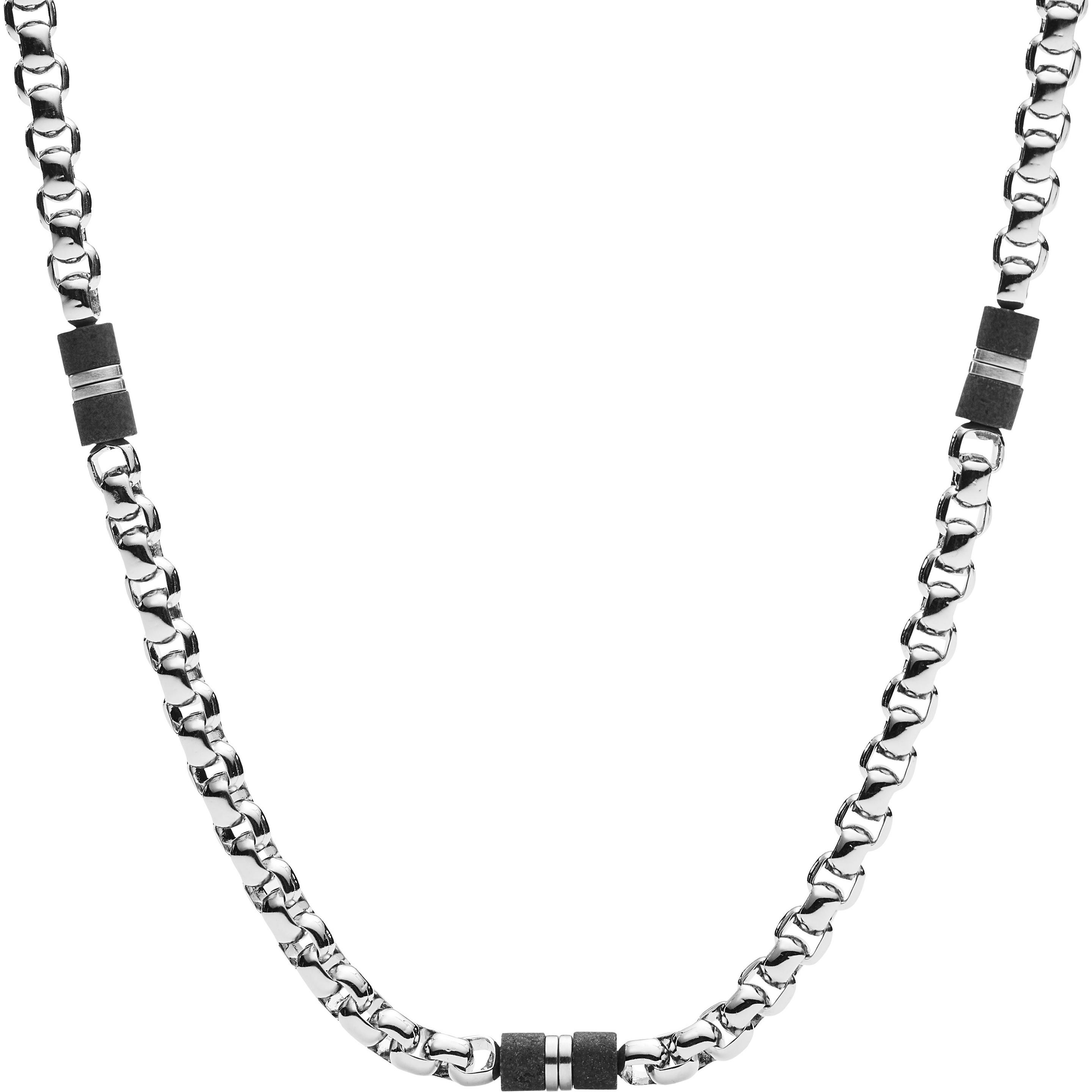 Fossil, Halsschmuck, Mens Dress, (Edelstahl, 45 - 50 cm)