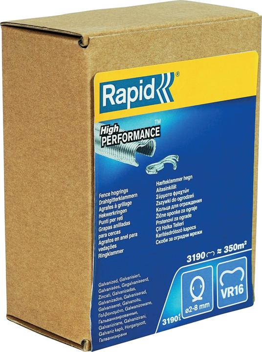 Immagine prodotto Rapid Morsetti ad anello VR16 zincati 3.190 pezzi (3190 x)