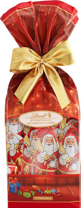 Image du produit Lindt Mini lait de Saint-Nicolas Décoration d'arbre (120 g)