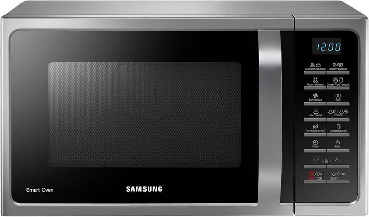 Produktbild Samsung MC28H5015CS Mikrowellenherd Flaches Gerät Kombi-Mikrowelle 28 L 900 W Silber (28 l)