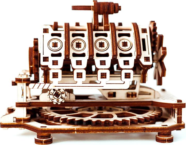 Actual product image WoodenCity V8 engine