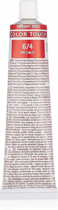 Image du produit Wella Color Touch Vibrant Reds Coloration châtain (6/4)