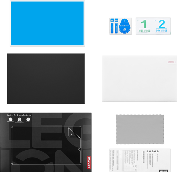 Actual product image Lenovo Legion Go screen protector