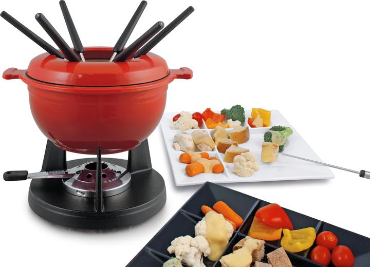 Image du produit Swissmar Set à fondue Lucerne 10 pièces, rouge