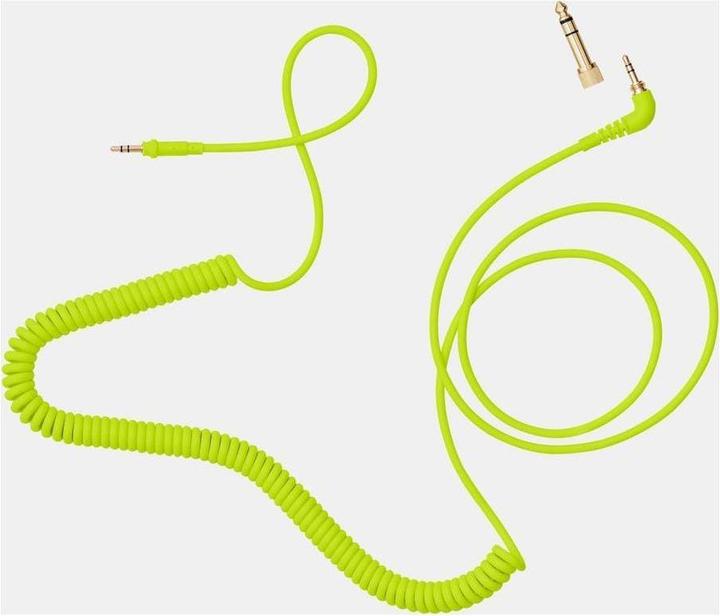 Image du produit Aiaiai C18 - Spirale - 1,5 m - Adaptateur - Néon (1.5m, Jack 3.5mm)