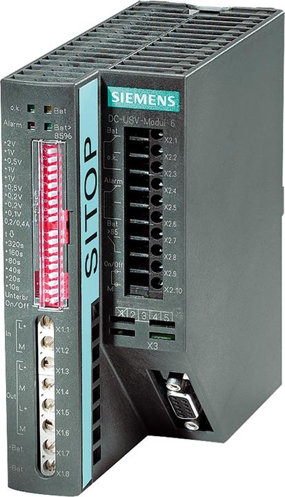 Produktbild Siemens SITOP DC-USV-Modul 24VDC 15A USB (360 VA, 360 W)