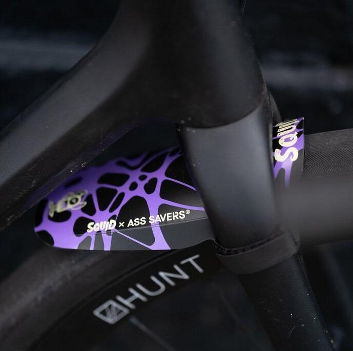Actual product image Ass Savers MFM-1 Mudder Mini - Squid (Front mudguard)