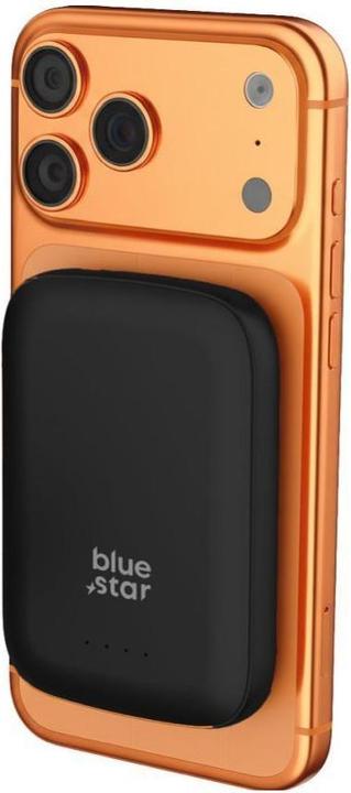 Produktbild Power bank Blue Star Powerbank compatible with MagSafe Blue Star Slim DG-P8 15W 5000 mAh black (5000 mAh, 15 W, 19.25 Wh)