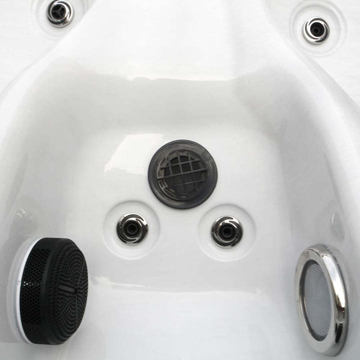 Produktbild Home Deluxe Outdoor Whirlpool VITAAL, 32 Massagedüsen, Beleuchtung, Treppe und Thermoabdeckung, 3 Personen