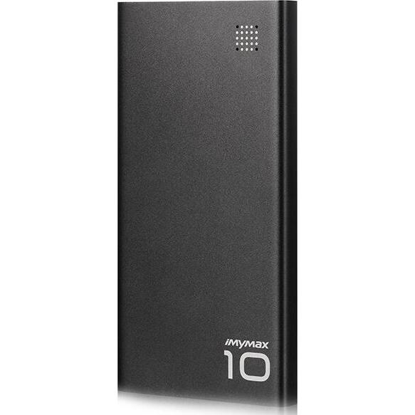 Mymax iMYMAX P10 Power Bank 10.000mAh schwarz (10000 mAh), Powerbank, Schwarz