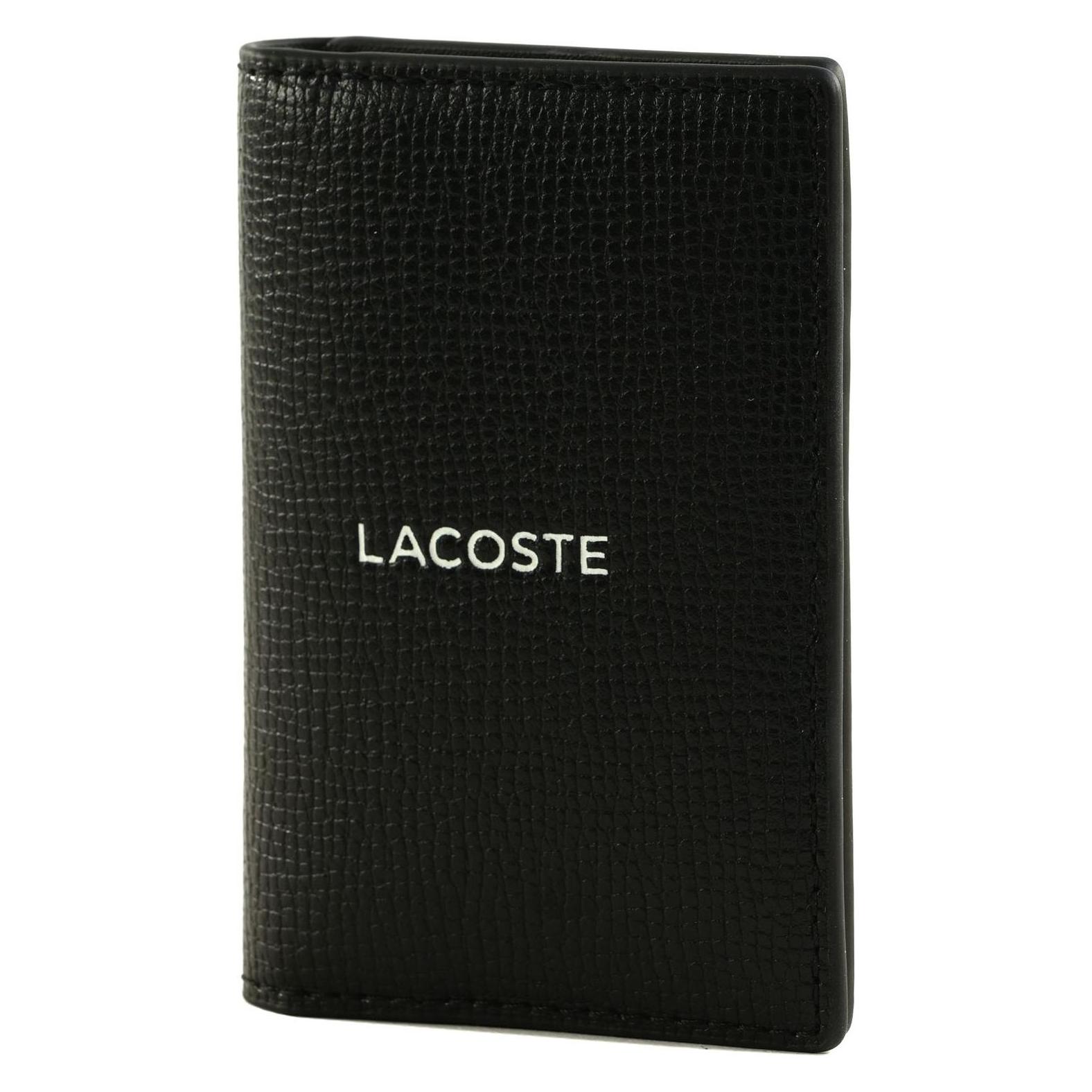 Lacoste, Herren, Portemonnaie, Pocket Organizer, Schwarz