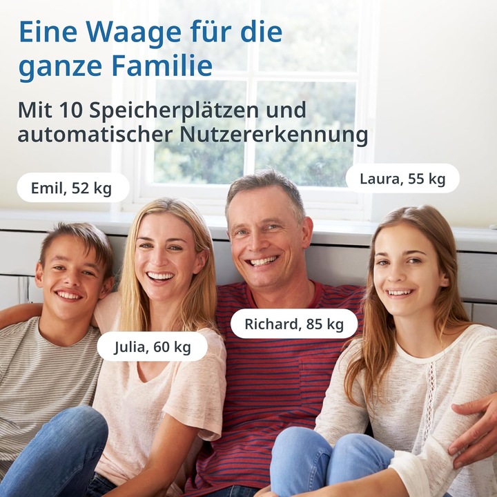 Produktbild ADE Körperfettwaage (200 kg)