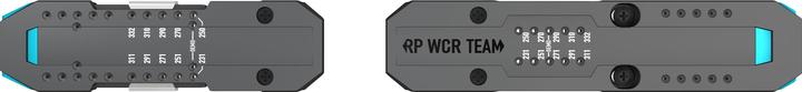 Actual product image Head Raceplate WCR Team black speed blue