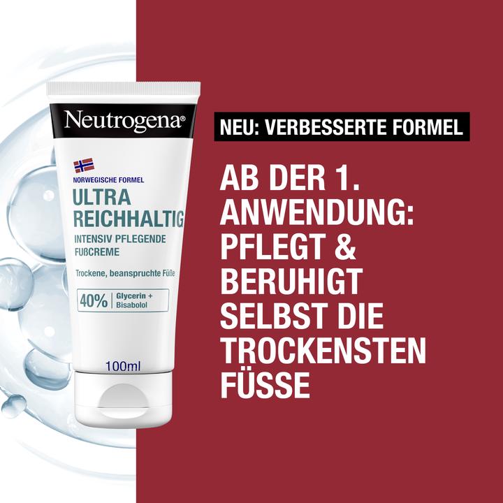 Actual product image Neutrogena Rich foot cream (Foot cream & foot gel, 100 ml)
