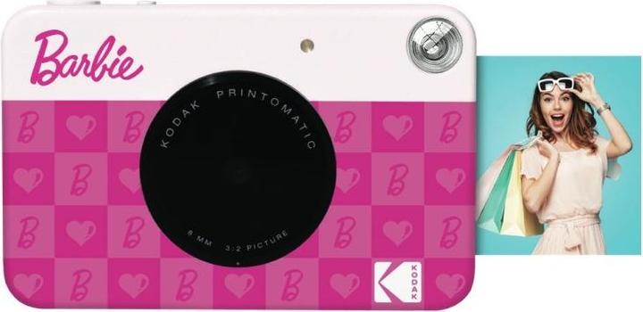 Kodak PRINTOMATIC Barbie Instant Print Camera, 2x3", Pink