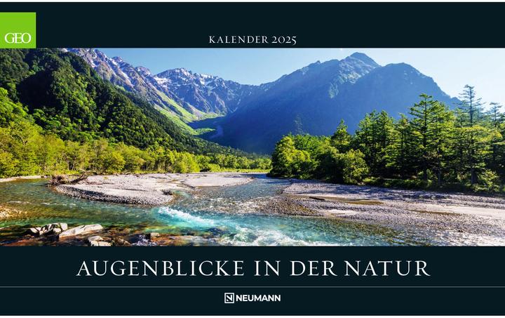 Image du produit Neumann GEO - Calendrier mural Moments in Nature 2025 - Fascinantes photographies de la nature, format (58 x 36 cm)