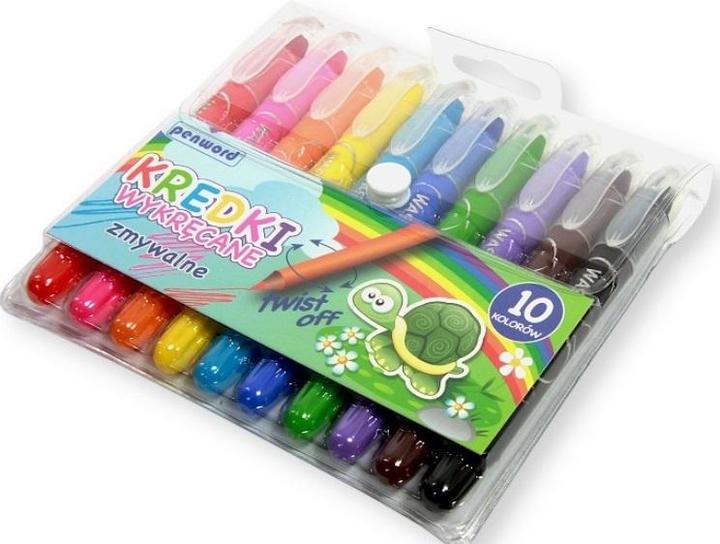 Kolorowe Baloniki Drehstifte, 10 Farben (10x)