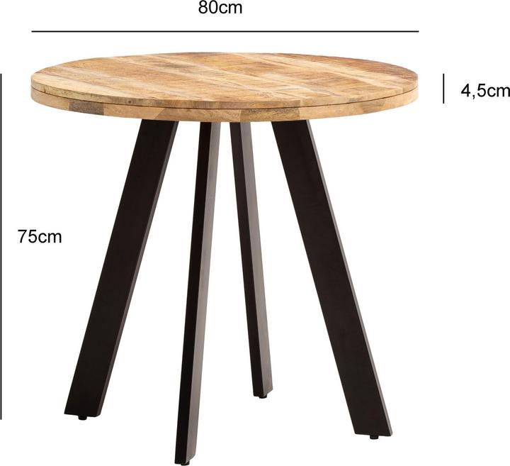 Actual product image Wohnling 80x80x75