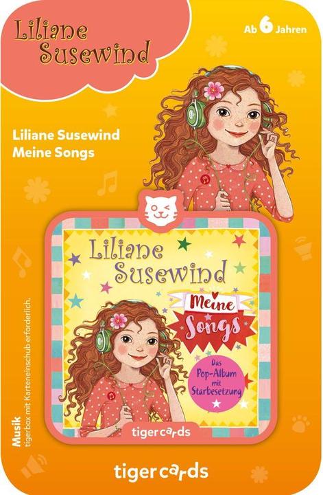 Image du produit Tigermedia Tigercard Liliane Susewind My Songs (Allemand)