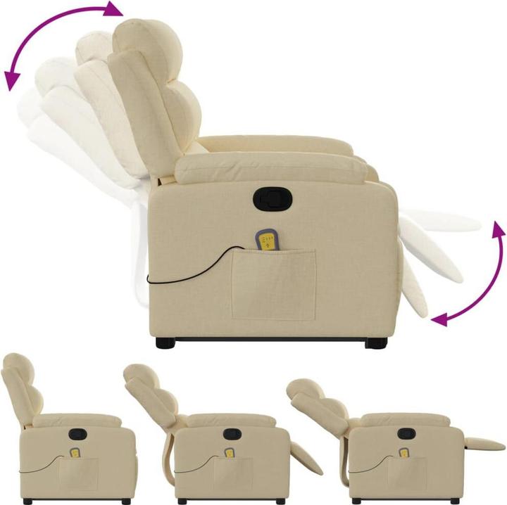 Produktbild vidaXL Massagesessel mit Aufstehhilfe