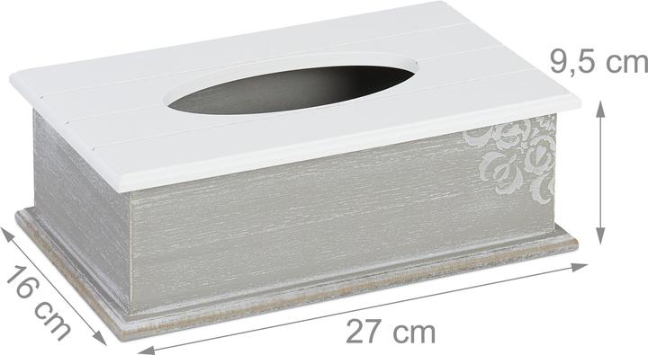 Produktbild Relaxdays Taschentuchbox