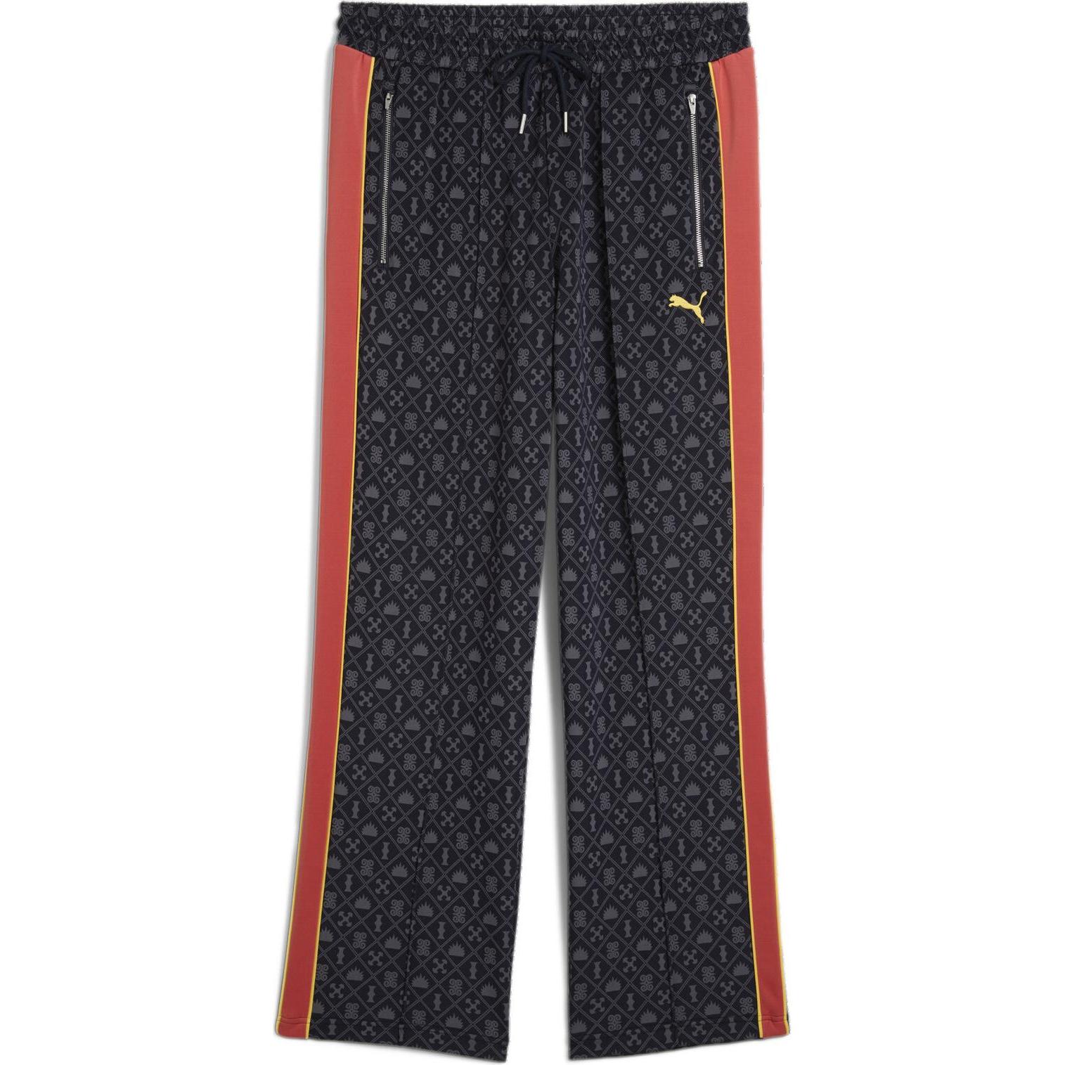 Thumbnail - Puma, Herren, Sporthose, ROAD TO UNITY AOP Relaxed Straight Track Pants DK op (S), Blau, S