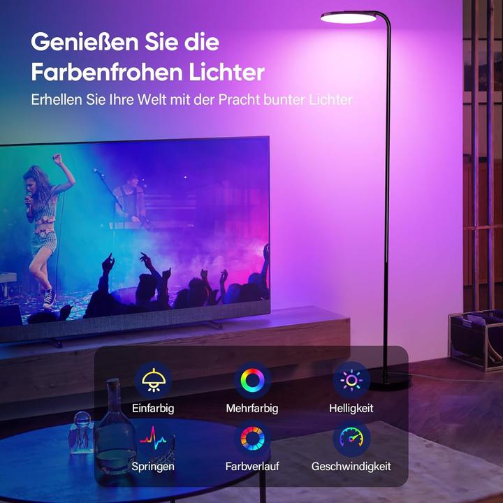 Produktbild LS LED Stehleuchte Circle RGBW (3300 lm)