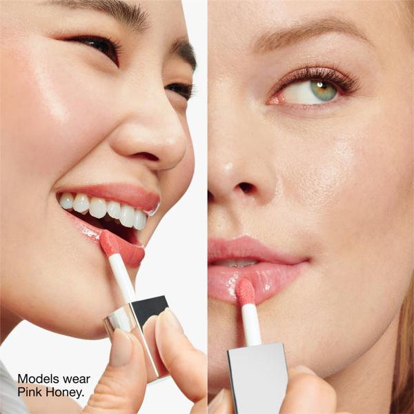 Actual product image Clinique Pop Lip + Cheek Tinted Oil in Black Honey and Pink Honey (Pink honey, Black Honey)