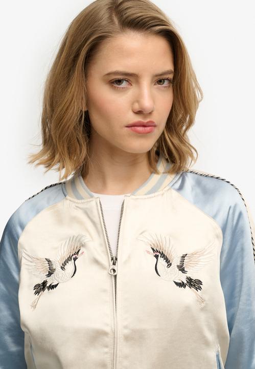 Actual product image Superdry Suikajan Embroidered Bomber Jacket (M)