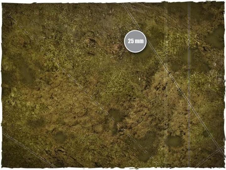 Actual product image Deep-Cut Studio 38MAT22X30M - Play Mat Muddy Field, Mouse Pad Mat, size 56 × 76 cm (Plastic)