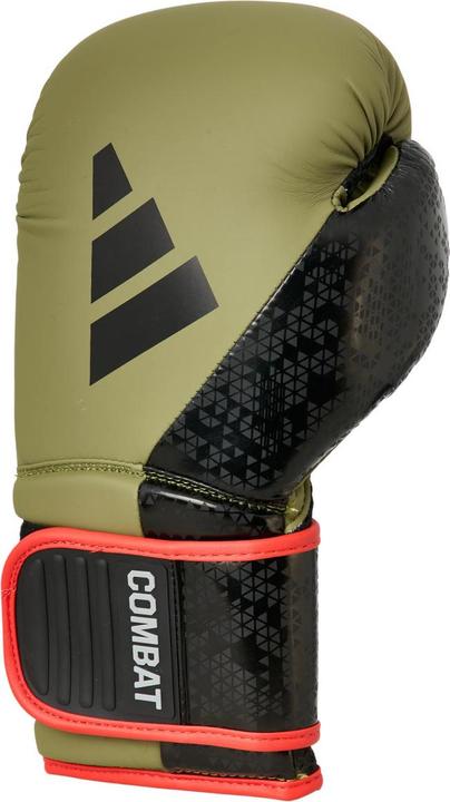Actual product image adidas Boxing gloves Combat 50 orbit green/black/orange, adiC50TG (10 OZ, 10)