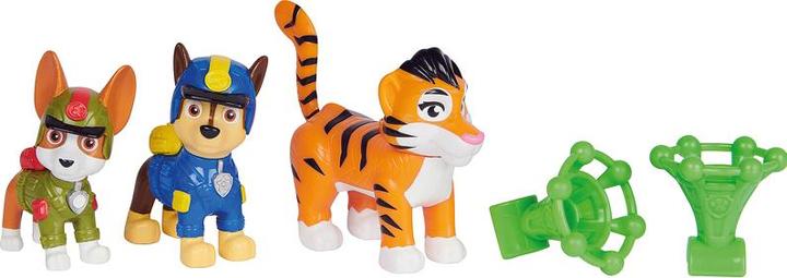 Produktbild Spin Master Paw Patrol: Jungle Pups Chase, Tracker & Tiger, Actionfiguren mit Geschoss, Kinderspielzeug für Jung