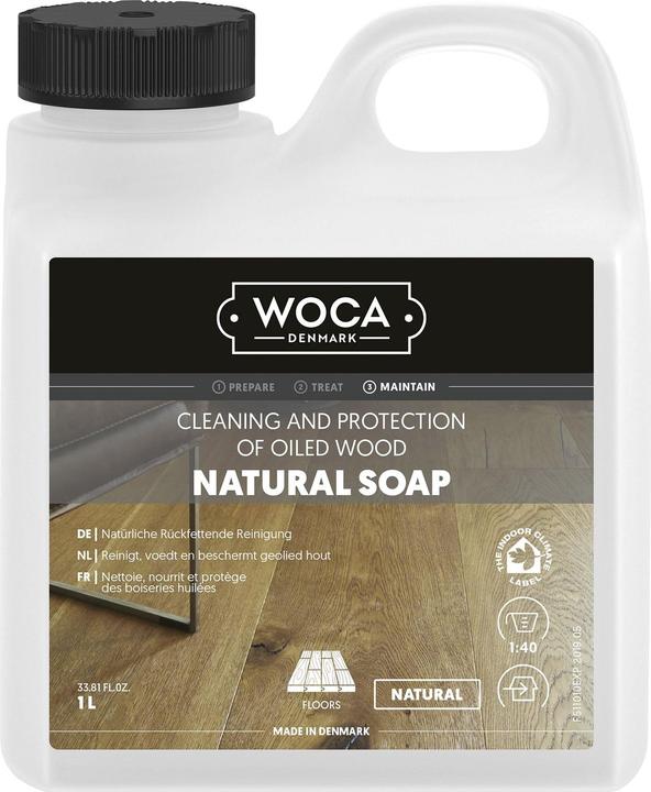 Image du produit Woca Savon pour sols en bois (Nature, 1 l)