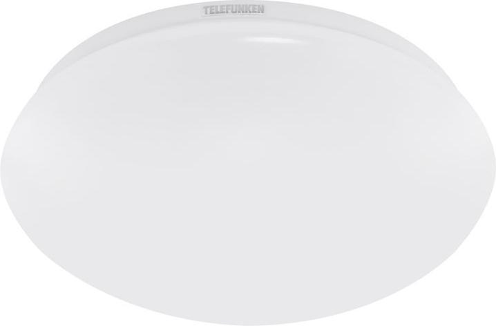 Produktbild Telefunken LED Sensor Deckenleuchte IP44 15W 1500m 4000 K neutralweiss HxØ 95/280 mm weiss (1500 lm)